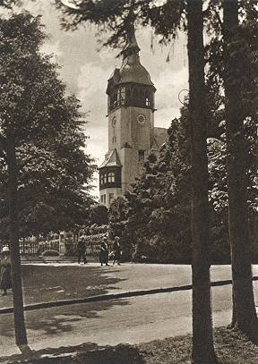 Bad Flinsberg, Aufgang zur Kurterrasse